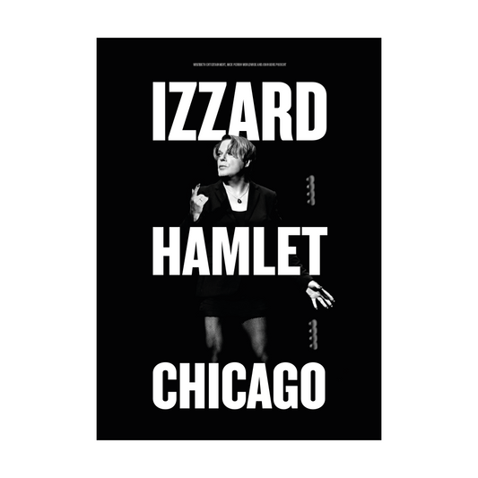 IZZARD HAMLET CHICAGO - A3 Print