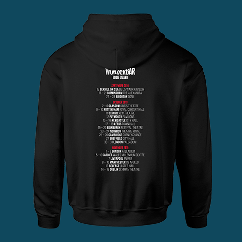 Eddie Izzard 'Wunderbar' Tour Hoodie