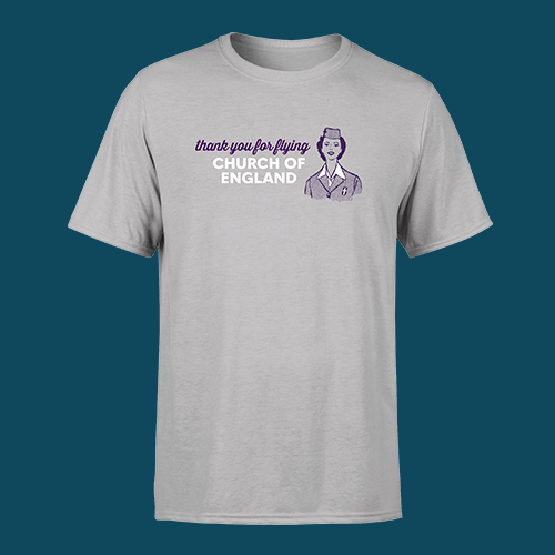 Eddie Izzard, Church of England T-Shirt